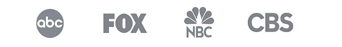 As seen on iHeartRadio, ABC, FOX, NBC and CBS